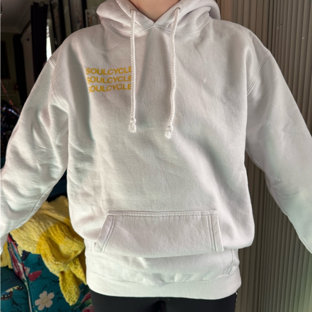 SoulCycle White Hoodie Unisex